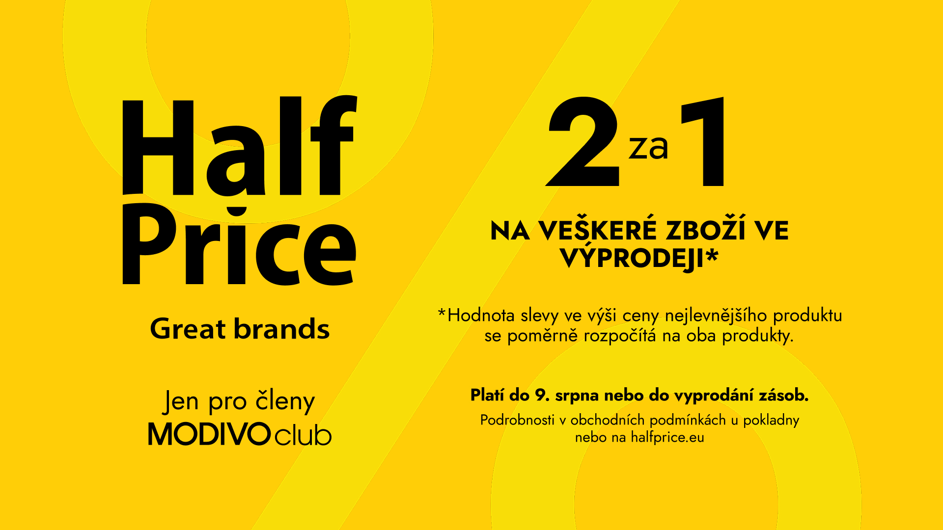 MODIVO club – Half Price
