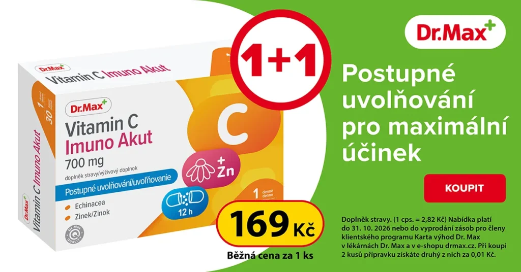 Dr.Max – Vitamin C Imuno Akut 1+1
